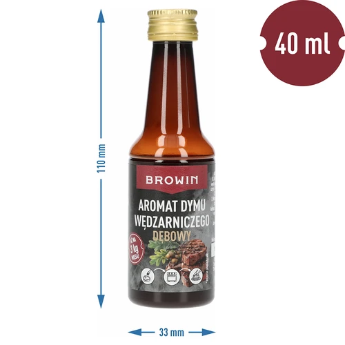 Aromat dymu wędzarniczego w płynie – dębowy, 40ml - 3