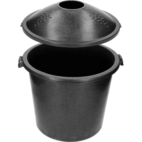 Balão de vidro para vinho 25 L — com cesto de plástico - 5