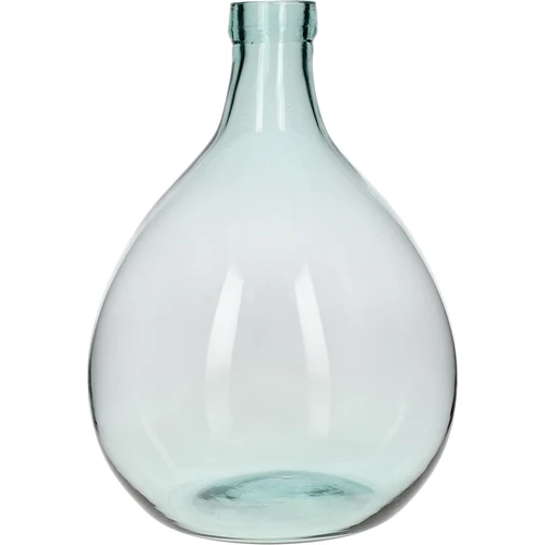 Balão de vidro para vinho 5 L - com cesto de plástico - 2