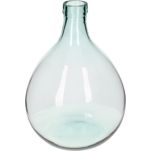 Balão de vidro para vinho 5 L - com cesto de plástico - 4