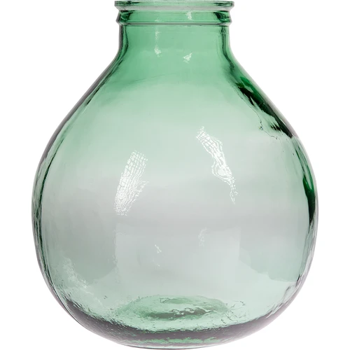 Balão para vinho 20 L com gargalo largo em cesto de plástico - 2