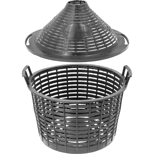 Balão para vinho 20 L em cesto de plástico - 6
