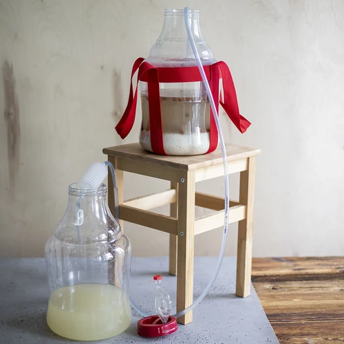 Balão para vinho leve, inquebrável, com alças, 10 L - 16