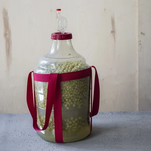 Balão para vinho leve, inquebrável, com alças, 20 L - 13