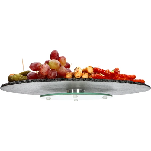 Bandeja giratória de ardósia fi30cm - 11