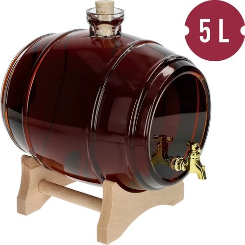 Barril 5 L "Sto Lat" - transparente - 2