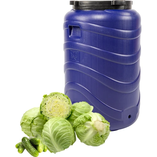 Barril para conservas 130 L azul - 3