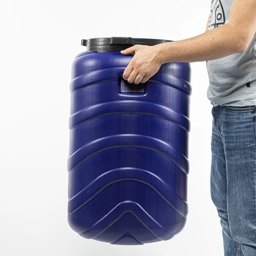 Barril para fermentação 130 L azul - 10