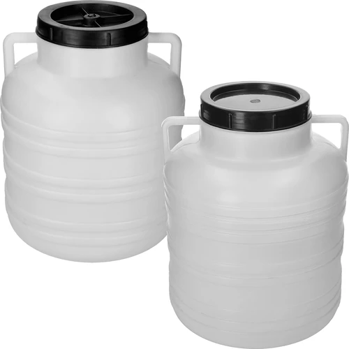 Barril para fermentação 20L - branco, com asas - 2