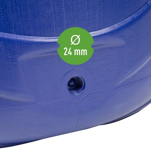 Barril para fermentação 240 L azul - 8