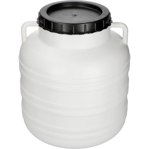 Barril para Fermentação 30 L - branco, com pegas