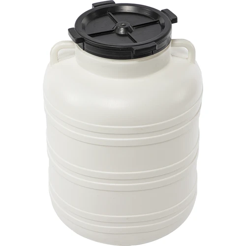 Barril para fermentação 60 L - branco, com pegas