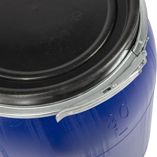 Barril para fermentar couve e pepinos 80 L, azul com aro de fecho - 5