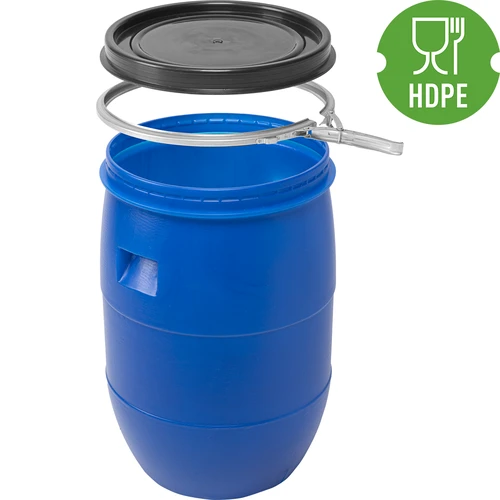 Barril para repolho 60 L, com aro de pressão, azul, Sterk - 3