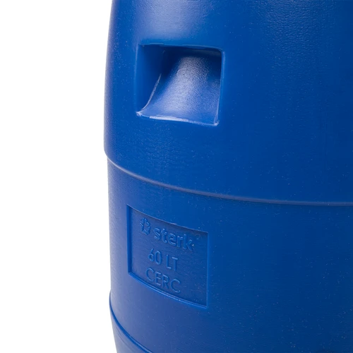 Barril para repolho 60 L, com aro de pressão, azul, Sterk - 7