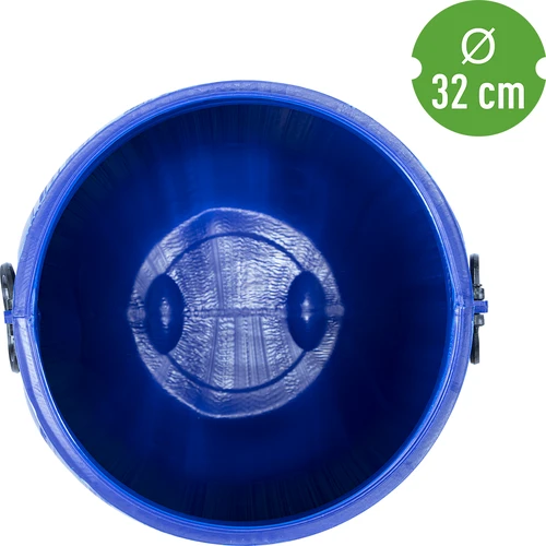 Barril para repolho, pepinos 80 L, azul com aro - 9