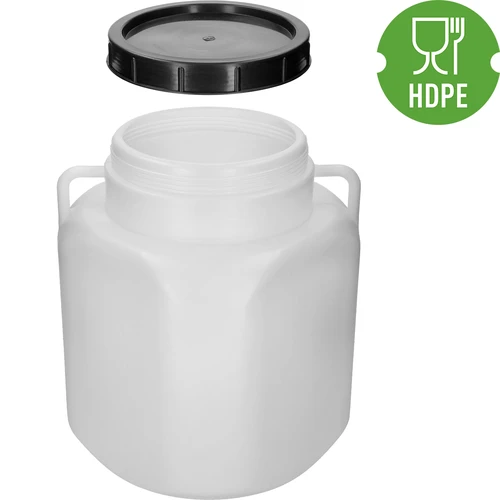 Barril Quadrado de 40 L, branco, com alças, Sterk - 4