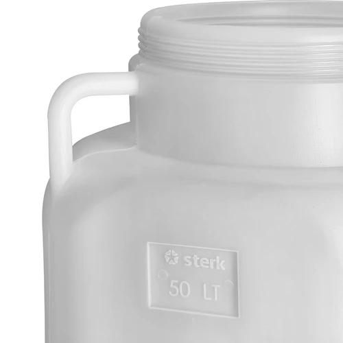 Barril Quadrado de 50 L, branco, com alças 50 L - 8