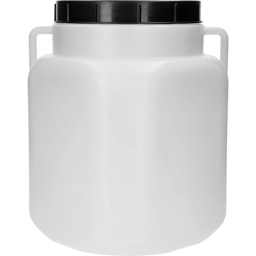 Bidão Quadrado de 30 L, branco, com pegas, Sterk - 2