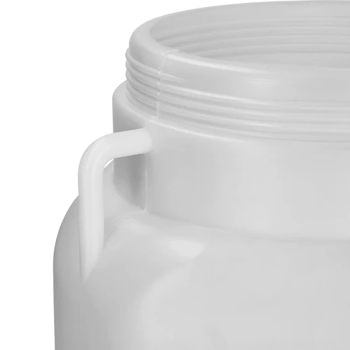 Bidão Quadrado de 30 L, branco, com pegas, Sterk - 7