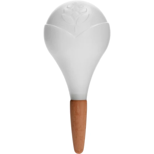 Bola de irrigação para plantas, branca fosca com base de cerâmica, 400ml  - 1 