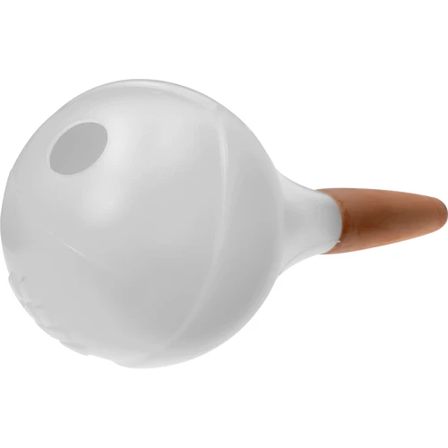 Bola de irrigação para plantas, branca fosca com base de cerâmica, 400ml - 4