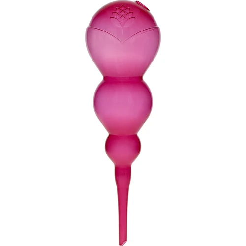 Bola de rega tripla (três câmaras), transparente cor-de-rosa, 600 ml