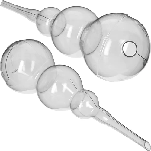 Bola de rega tripla (três câmaras), transparente e incolor, 600 ml - 2