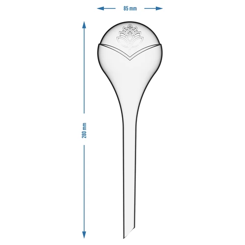 Bolas de irrigação para plantas, transparentes, 400 ml, 2 unid. - 5