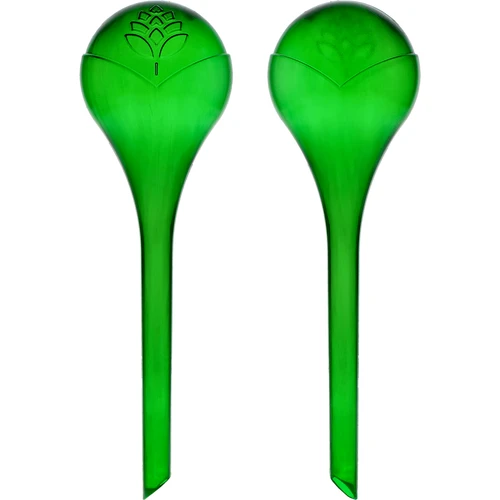 Bolas de irrigação para plantas, verdes transparentes, 400 ml, 2 unid.  - 1 