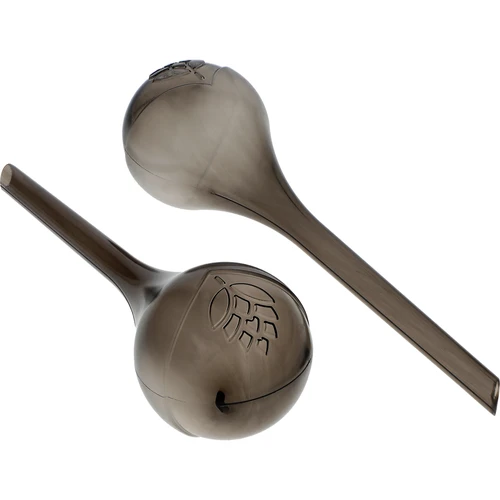 Bolas de rega para plantas, pretas transparentes, 400 ml, 4 unidades - 2