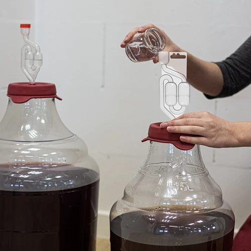 Borbulhador de fermentação em plástico MAXI-v2 - 9