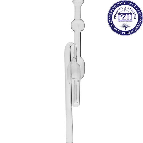 Borbulhador de fermentação em vidro — embalagem com 2 unidades - 2