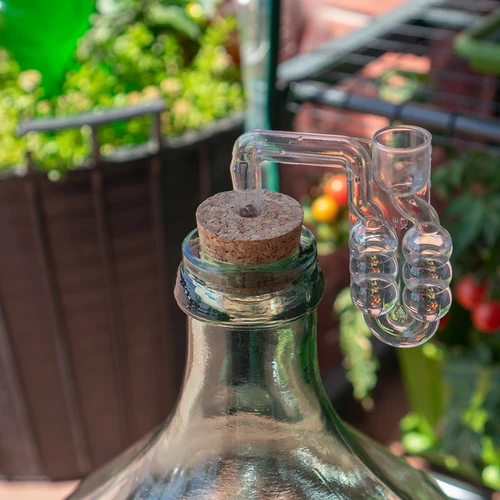 Borbulhador de fermentação horizontal — inquebrável - 10