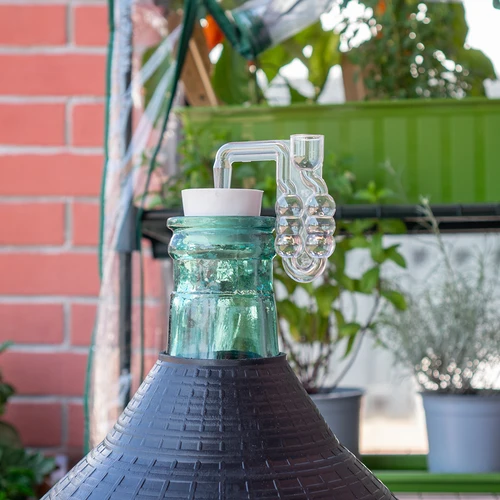 Borbulhador de fermentação horizontal — inquebrável - 12