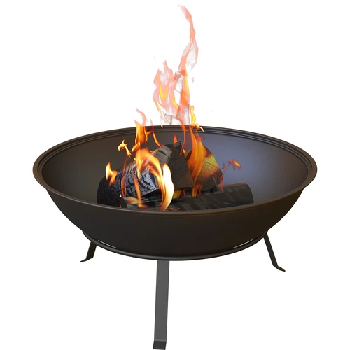 Braseiro de jardim com grelha, Ø55 cm, redondo, em forma de taça - 6