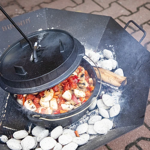 Braseiro de jardim Ø 70 cm - estilo loft - 13