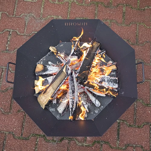 Braseiro de jardim Ø 70 cm - estilo loft - 19