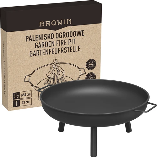 Braseiro de jardim Ø58 cm, redondo, taça - 8