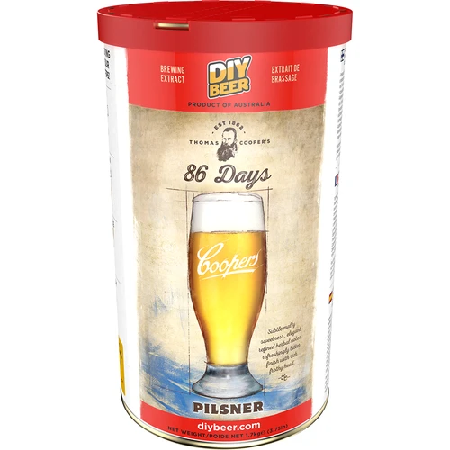 Brewkit Coopers 86 dias Pilsner - 2