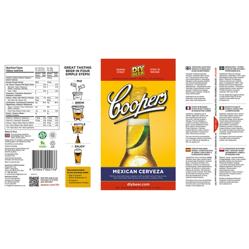 Brewkit Coopers Cerveja Mexicana - 5