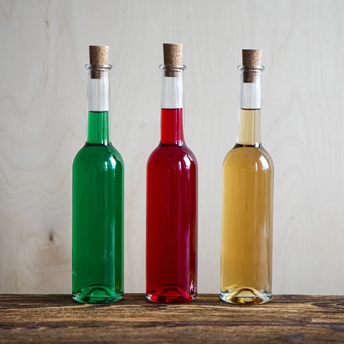 Butelka na nalewkę 350 ml 6 szt.+ 6 korków - 7