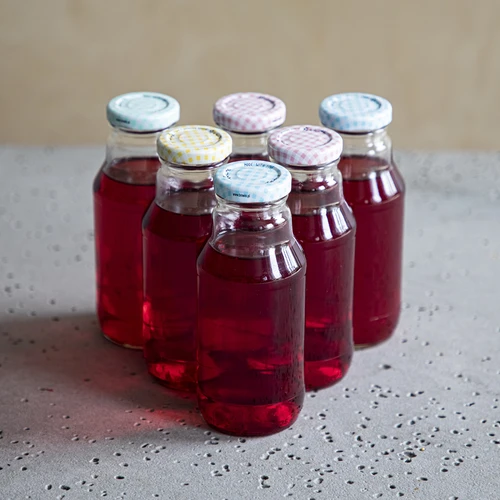 Butelka TO na sok 330 ml z zakrętką fi 43 - 6 szt. - 6