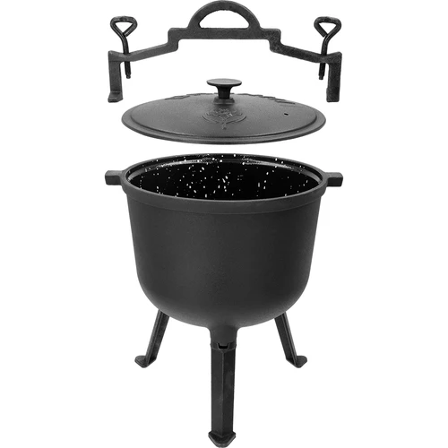 Caldeirão esmaltado, 10l, de ferro fundido - 2