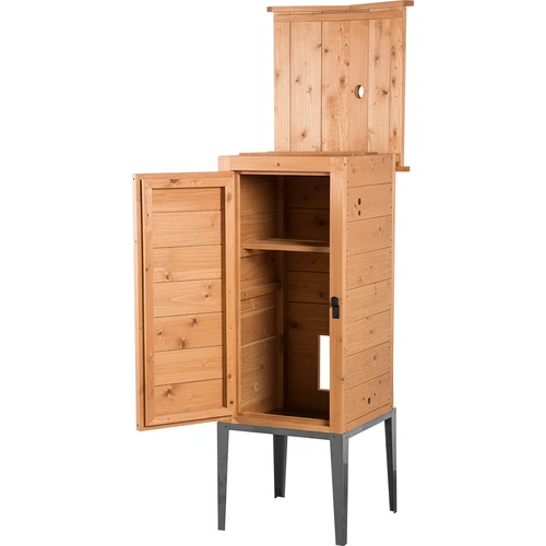 Câmara de defumação de larício, 200 L, com base em aço inoxidável - 2