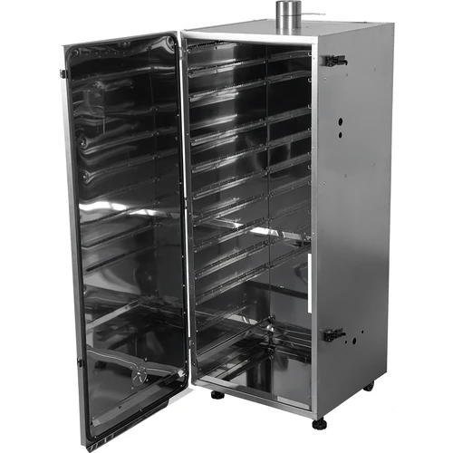 Câmara de defumação metálica 250 L, com rodas - 2