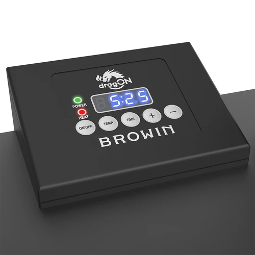 Câmara de fumagem elétrica dragON com base móvel - 18