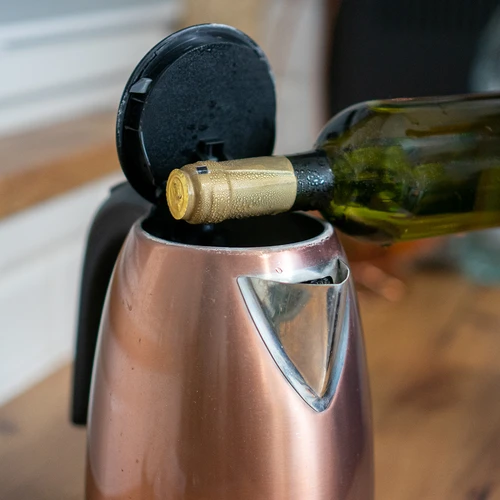 Cápsulas termorretráteis douradas com perfuração Ø 31 mm, 100 unidades - 3