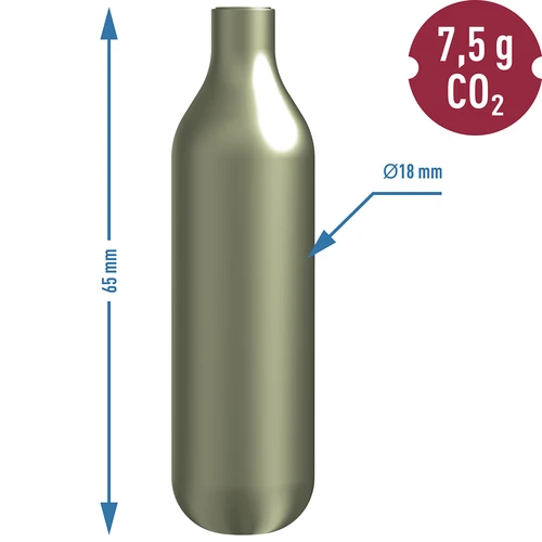 Cargas de CO2 Kayser para gaseificador SodaJoy, 10 unidades - 2