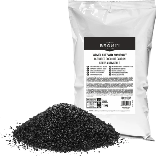 Carvão ativado de casca de coco 1 kg - 3